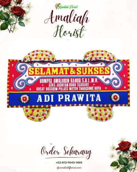 Papan Bunga Ucapan Selamat Dukuh Lor